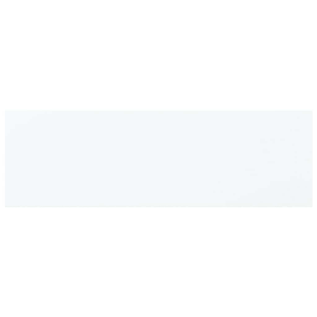 NNEVL Bookshelf Boards 4 pcs White 80x20x1.5 cm Chipboard