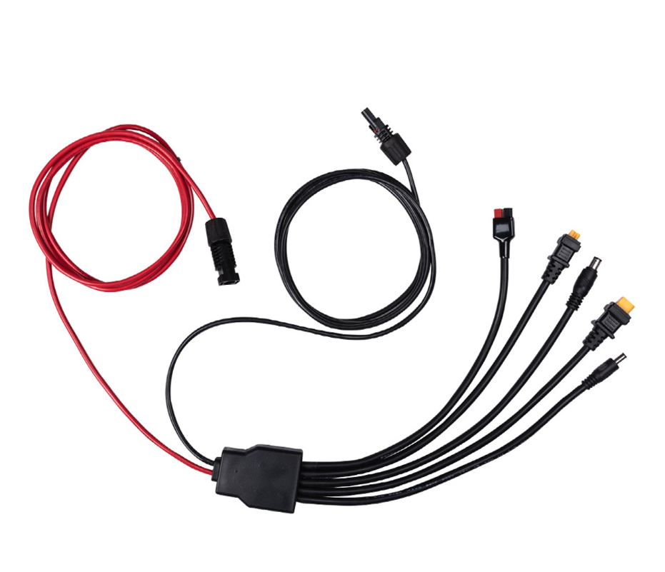 Renogy 8FT 14AWG 5 to 1 Solar Adapter Cable