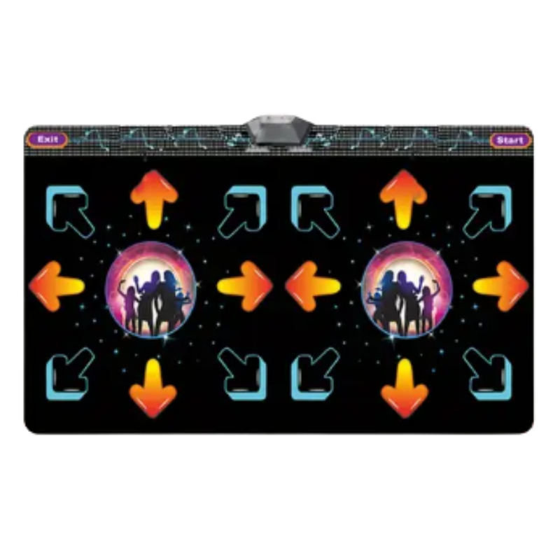 NNETM 2-Player Dance Mat Game with Motion Sensor